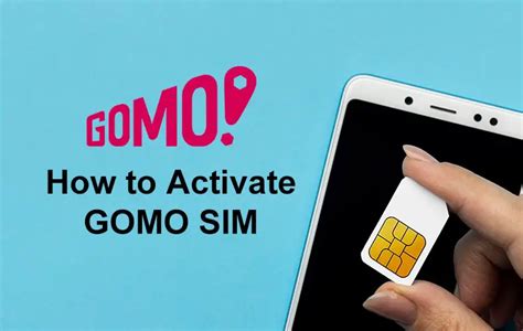 How to Activate Your GOMO SIM (LTE and 5G) .